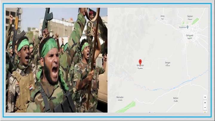 هێزەکانی حەشدی شەعبی لە سنوورەکانی شنۆ جێگیر کران هێزەکانی حەشدی شەعبی لە سنوورەکانی شنۆ جێگیر کران