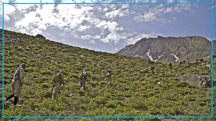 وقوع درگیری در مرزهای مریوان، سپاه از پهپاد و توپخانە استفادە کردە است