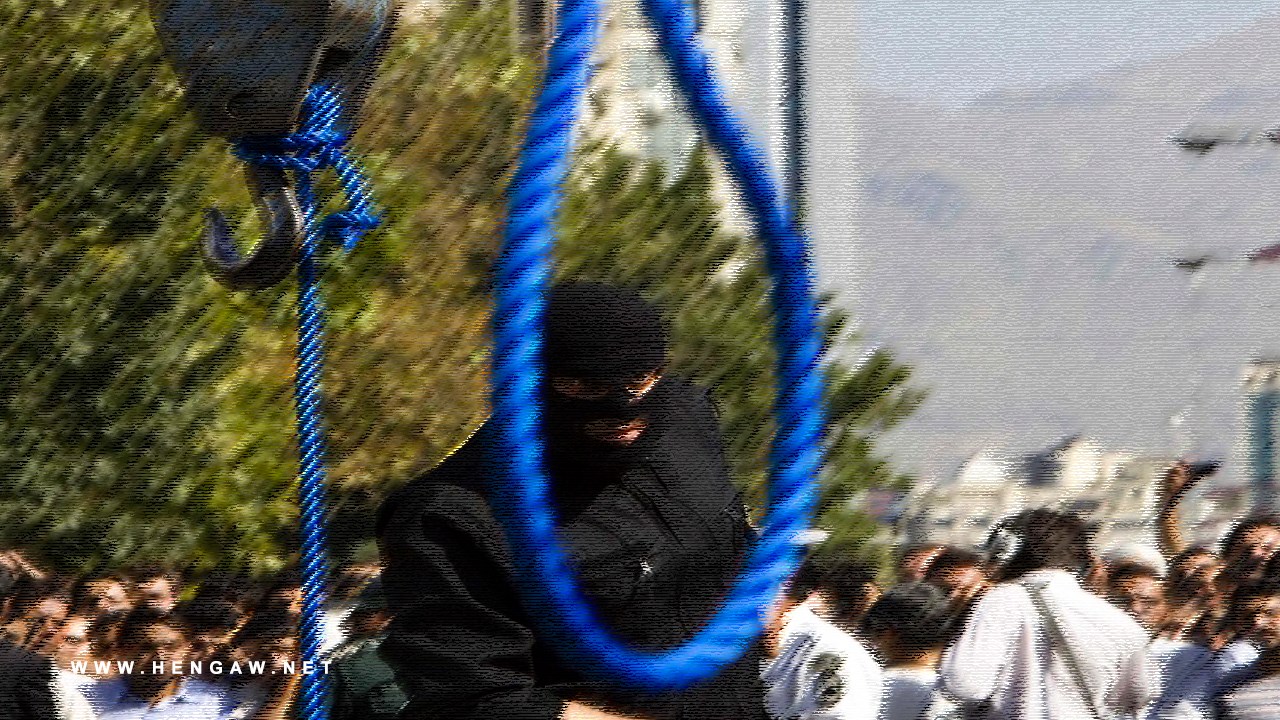 The death sentence of a prisoner was executed in public in Maragheh