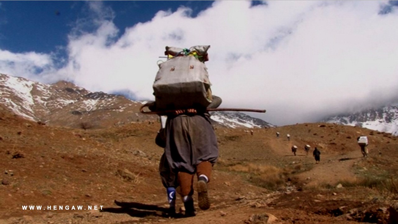 برینداربوونی دوو کۆڵبەر لە سنووری شاری بانە