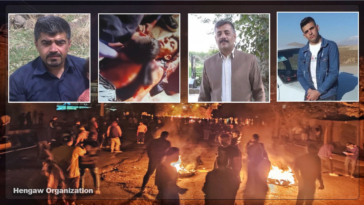 Hengaw’s exclusive report on the protests and casualties on October 12, across Iranian Kurdistan