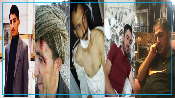 برینداربوونی پێنچ کۆڵبەر لە سنوورەکانی کوردستان برینداربوونی پێنچ کۆڵبەر لە سنوورەکانی کوردستان