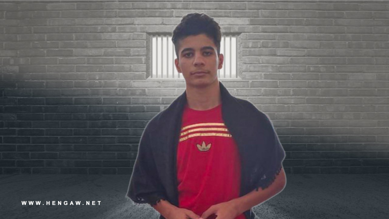 The apprehension of Behnam Samouri, a 17-year-old teenager in Dehloran