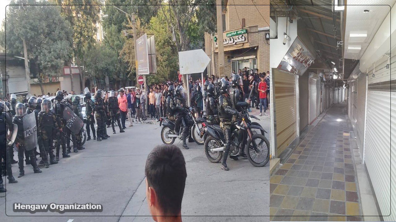 گزارش شماره ۴ هه‌نگاو از وضعیت شهرهای کُردستان پس از اعتراضات 