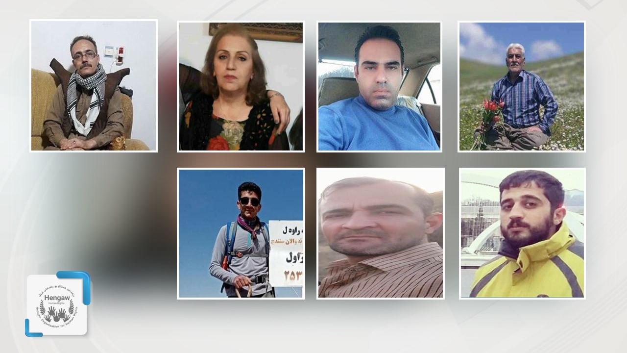 Imposing a sentence of fourteen years in prison for 7 of the civil activists and members of the "Jiyanave Kurdistan" charity campaign 