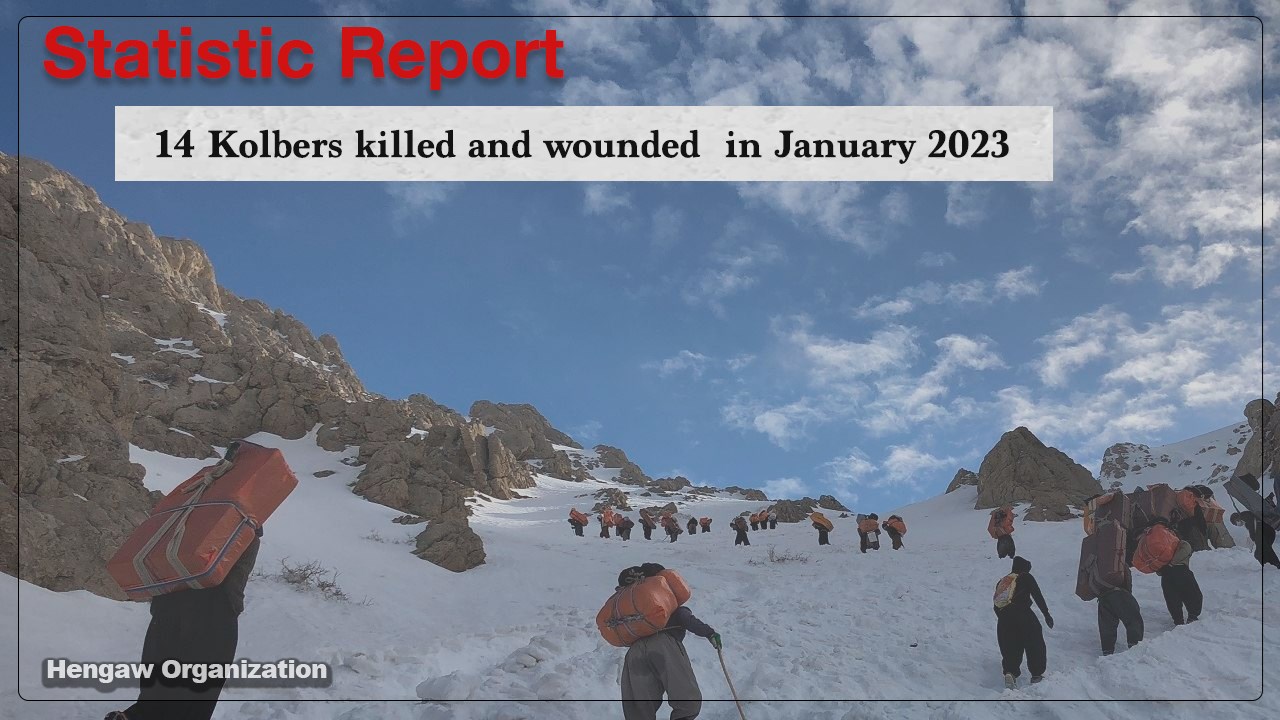 14 Kolbers killed and wounded  in January 2023