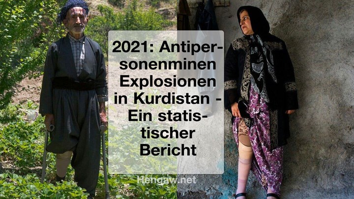 2021: Antipersonenminen Explosionen in Kurdistan - Ein statistischer Bericht 