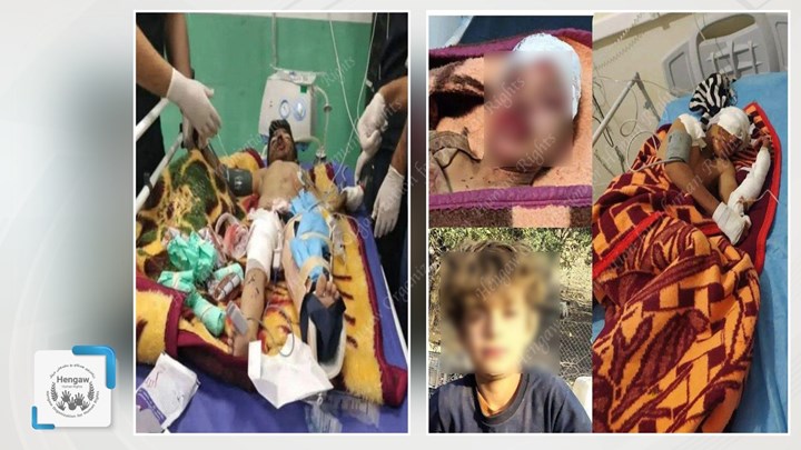 بە هۆی تەقینەوەی مین چوار مێرمنداڵ بوونە قوربانی