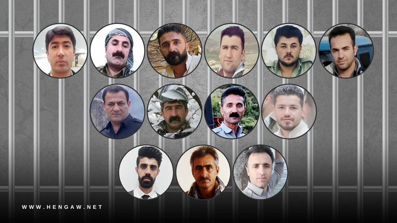 Thirteen Kurdish citizens were sentenced to a total of 34 years and five months in prison