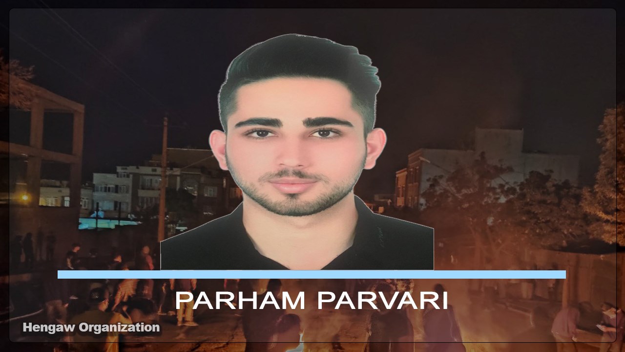 Parham Parvari, a Kurdish engineer, has been charged with enmity against God.