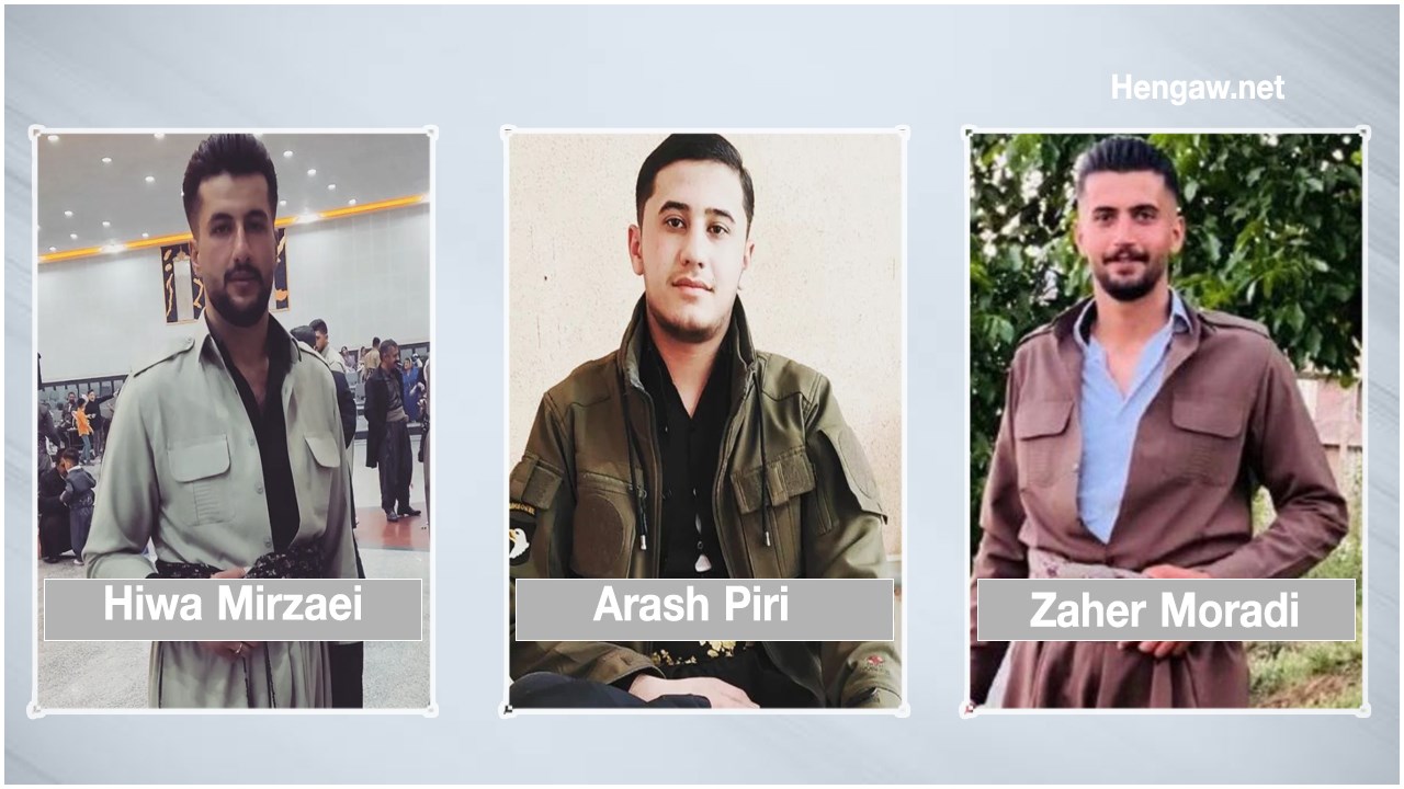 The arrest of four citizens from Oshnavieh by security forces