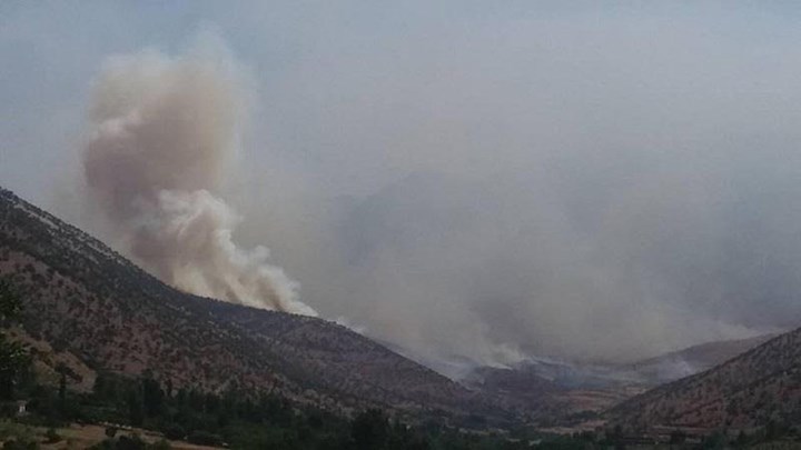 تۆپخانەکانی سپای پاسداران ناوچە کوێستانیەکای هەرێمی کوردستان تۆپباران دەکەن تۆپخانەکانی سپای پاسداران ناوچە کوێستانیەکای هەرێمی کوردستان تۆپباران دەکەن
