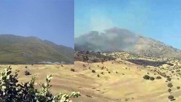 تۆپخانەکانی سوپای پاسداران کوێستانەکانی پیرانشار تۆپباران دەکەن تۆپخانەکانی سوپای پاسداران کوێستانەکانی پیرانشار تۆپباران دەکەن